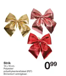 Zeeman Strik aanbieding