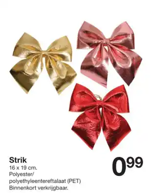 Zeeman Strik aanbieding