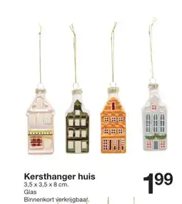 Zeeman Kersthanger huis aanbieding