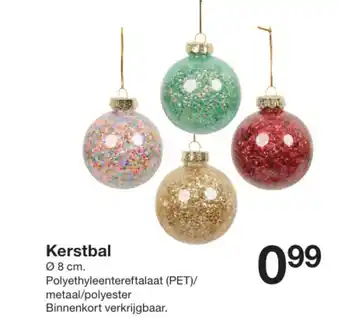 Zeeman Kerstbal aanbieding