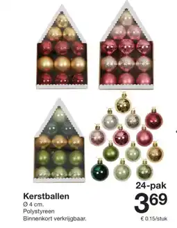 Zeeman Kerstballen aanbieding