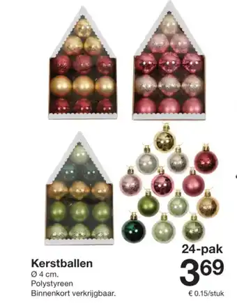 Zeeman Kerstballen aanbieding