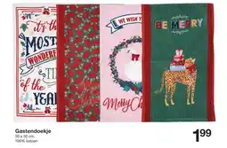 Zeeman Gastendoekje aanbieding