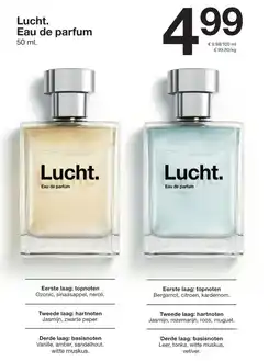 Zeeman Lucht eau de parfum aanbieding