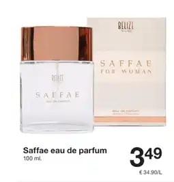Zeeman Saffae eau de parfum aanbieding