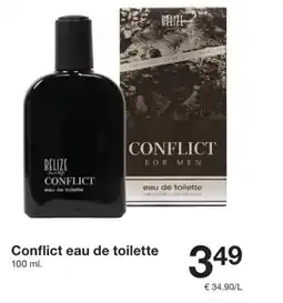 Zeeman Conflict eau de toilette aanbieding