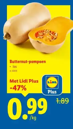 Lidl Butternut-pompoen aanbieding
