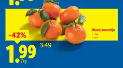 Lidl Bladclementijn aanbieding