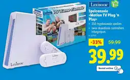 Lidl Spelconsole Motion TV Plug 'n Play aanbieding