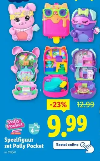 Lidl Speelfiguur set polly pocket aanbieding