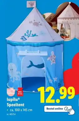 Lidl Lupilu speeltent aanbieding