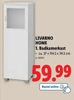 Lidl Livarno home badkamerkast aanbieding