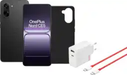 Coolblue OnePlus Nord CE 5 256GB Zwart 5G + Accessoirepakket aanbieding