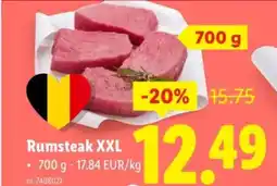 Lidl Rumsteak XXL aanbieding