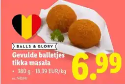 Lidl Gevulde balletjes tikka masala aanbieding
