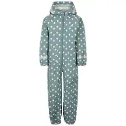 Decathlon Regenpak voor kinderen (Wintergroene nevel) aanbieding