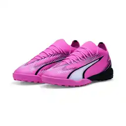 Decathlon ULTRA MATCH TT voetbalschoenen PUMA Poison Pink White Black aanbieding