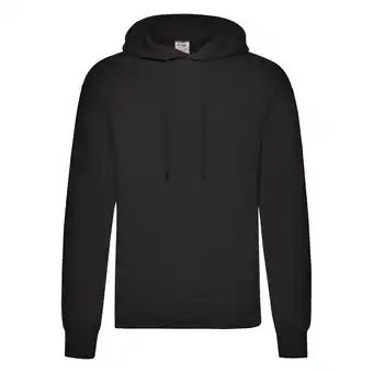 Decathlon Klassieke herenhoodie (Zwart) aanbieding