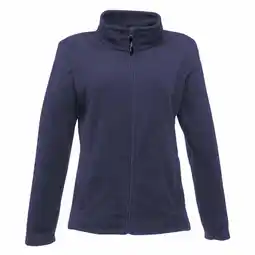 Decathlon Dames Microfleece Full Zip Jas (Donkere marine) aanbieding
