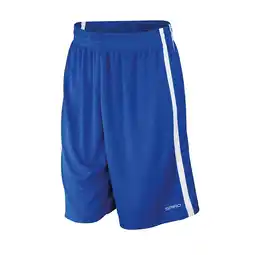 Decathlon Heren Quick Dry Basketbal Shorts (Koningsblauw/Wit) aanbieding