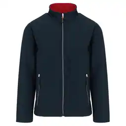 Decathlon Heren Fleece Jas (Marine/Klassiek Rood) aanbieding