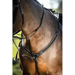 Decathlon Elastische halsband voor paardenjacht HFI aanbieding