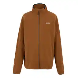 Decathlon Heren Hadfield Full Zip Fleece Jas (Moer Bruin) aanbieding