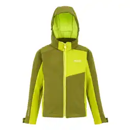Decathlon Kinder/Kids Acidity VIII Soft Shell Jas (Nefriet groen/renoble groen) aanbieding