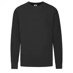 Decathlon Heren Lichtgewicht SetIn Sweatshirt (Zwart) aanbieding