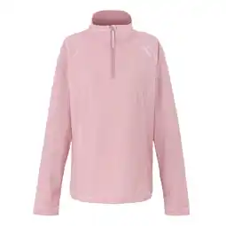 Decathlon Geweldige Outdoor Dames Montes Half Zip Fleece Top (Lila's/Poederlila) aanbieding