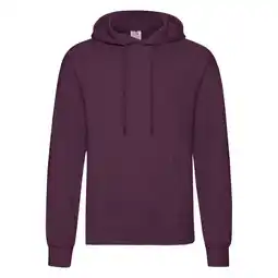 Decathlon Klassieke herenhoodie (Bourgondië) aanbieding