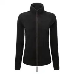 Decathlon Dames Artisan Fleecejack (Zwart/Bruin) aanbieding