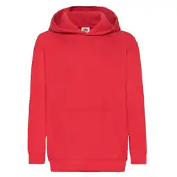 Decathlon Kinder/Kids Klassieke Hoodie (Rood) aanbieding