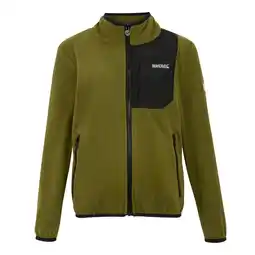 Decathlon Kinder/Kids Frankie Full Zip Fleecejack (Nefrietgroen) aanbieding