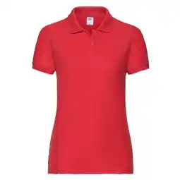 Decathlon Dames Poloshirt (Rood) aanbieding