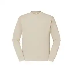 Decathlon Heren Klassiek Ingelegd Sweatshirt (Natuurlijk) aanbieding