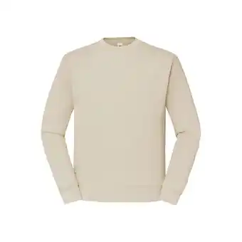 Decathlon Heren Klassiek Ingelegd Sweatshirt (Natuurlijk) aanbieding