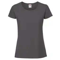 Decathlon Dames Iconic 190 TShirt (Licht Grafiet Solid) aanbieding