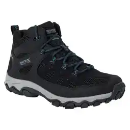 Decathlon Dames Edgepoint IV Mid Cut Wandelschoenen (Zwart) aanbieding