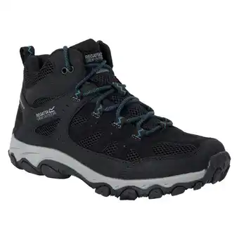 Decathlon Dames Edgepoint IV Mid Cut Wandelschoenen (Zwart) aanbieding