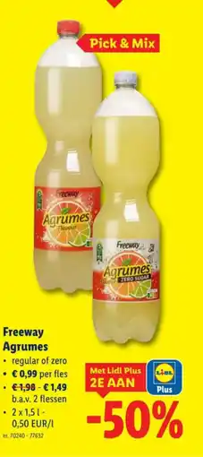 Lidl Freeway Agrumes aanbieding
