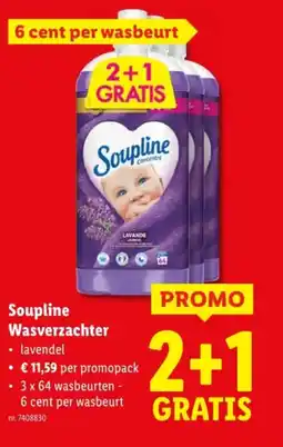 Lidl Soupline Wasverzachter aanbieding