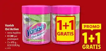 Lidl Vanish Oxi Action aanbieding