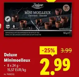 Lidl Deluxe Minimoelleux aanbieding