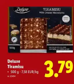 Lidl Deluxe Tiramisu aanbieding