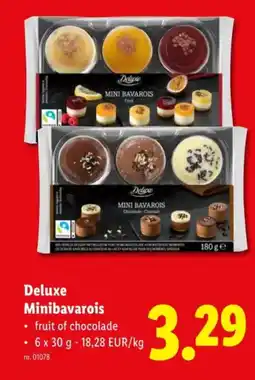 Lidl Deluxe Minibavarois aanbieding