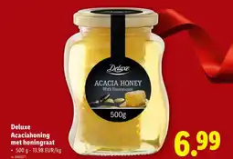 Lidl Deluxe Acaciahoning met honingraat aanbieding