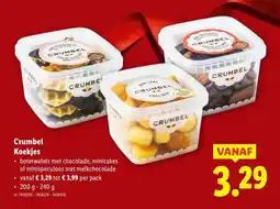 Lidl Crumbel Koekjes aanbieding