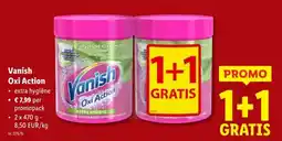 Lidl Vanishv Oxi Action aanbieding
