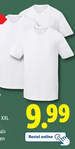 Lidl ParksideⓇ T-shirts, 3 stuks aanbieding